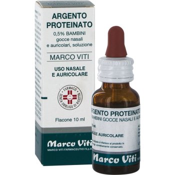 argento proteinato 0,5% 10ml viti