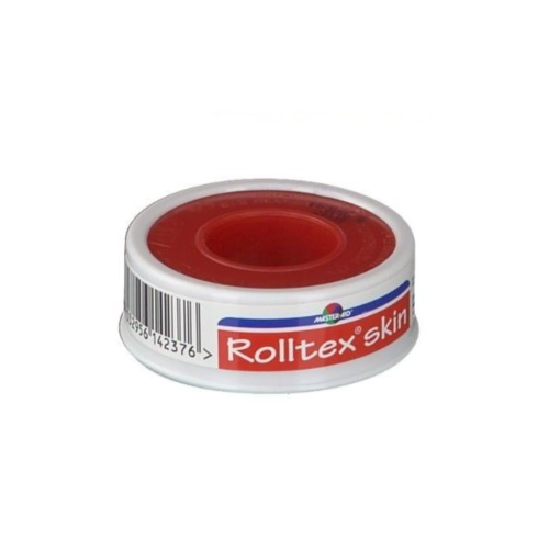 Master Aid Rolltex Skin Cerotto Su Rocchetto Tela Rosa 5mt X 1,25cm