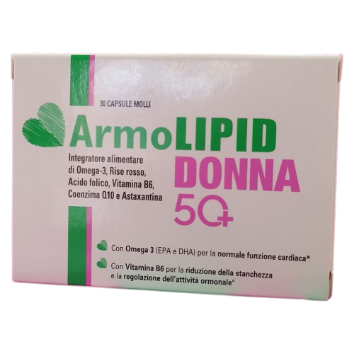 Armolipid Donna 50+ 30 Capsule - Meda Pharma Spa