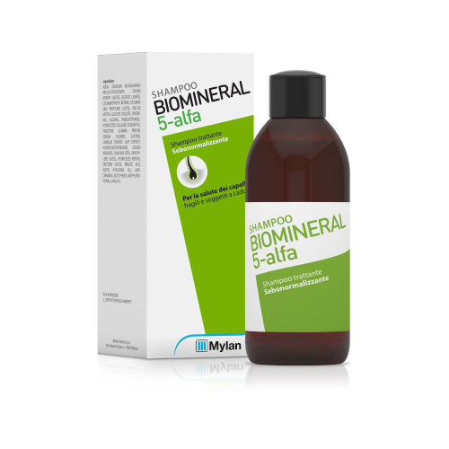 Biomineral 5 Alfa Shampoo Trattante Sebonormalizzante 200ml