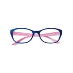 iristyle manhattan blue / pink occhiali premontati da lettura diottria +2,0