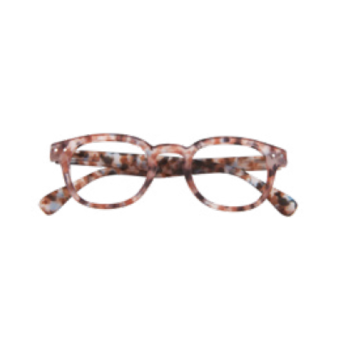 iristyle rubber demi brown occhiali premontati da lettura diottria +2,00