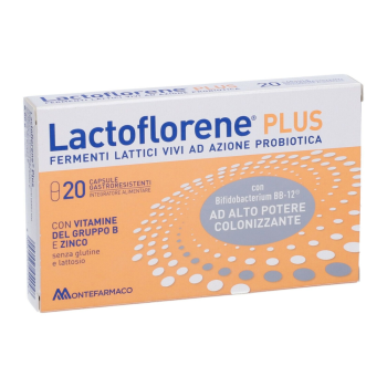 lactoflorene plus integratore di fermenti lattici 20 capsule