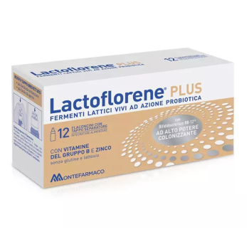 lactoflorene plus integratore di fermenti lattici 12 flaconcini 10ml