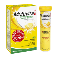 Multivitamix Senza Zucchero - Integratore Multivitaminico E Multiminerale 30 Compresse Effervescenti