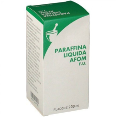 paraffina liquida olio di vaselina 200ml afom