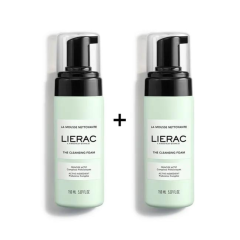 lierac duo mousse detergente struccante 2 x 150ml