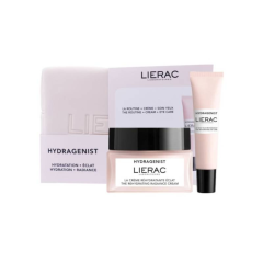 lierac trousse mamma hydragenist crema 50ml + trattamento occhi reidratante 15ml