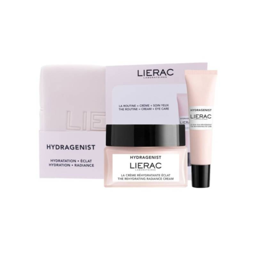 Lierac Trousse Mamma Hydragenist Crema 50ml + Trattamento Occhi Reidratante 15ml