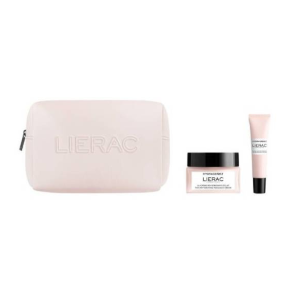 Lierac Trousse Mamma Hydragenist Crema Gel 50ml + Trattamento Occhi Reidratante 15ml