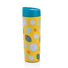 neavita - twice click and drink thermos giallo 360ml