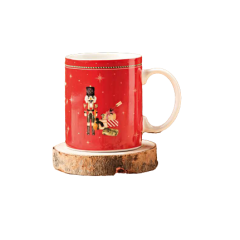 neavita - mug natale rossa schiaccianoci 1 tazza