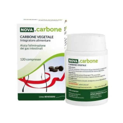 nova carbone vegetale 120 compresse