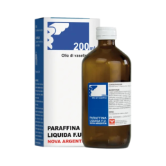 paraffina liquida - olio vaselina 200ml - nova argentia