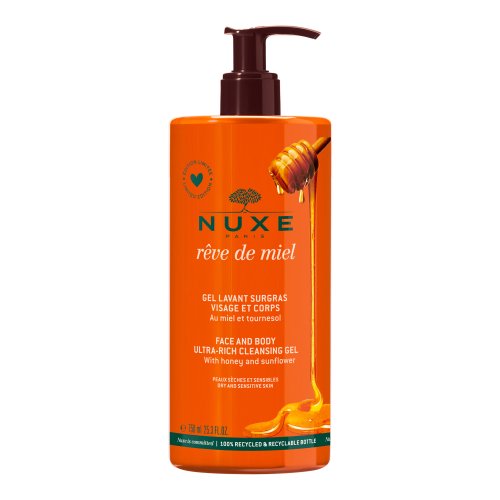 Nuxe Rêve De Miel® Gel Detergente Viso E Corpo Edizione Limitata 750ml