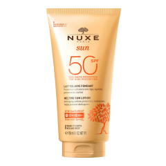 nuxe sun latte solare fondente viso e corpo spf 50 150ml