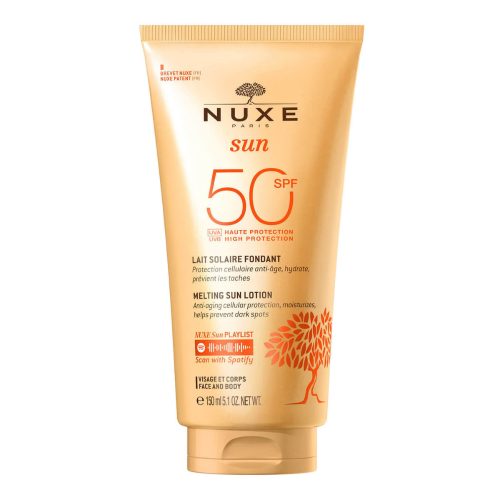 Nuxe Sun Latte Solare Fondente Viso E Corpo Spf 50 150ml