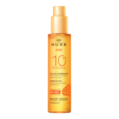 nuxe sun olio solare viso e corpo spf10 spray 150ml