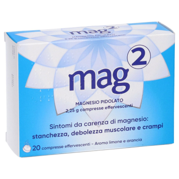 mag 2 20 compresse effervescente 2,25g