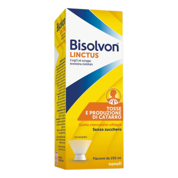 bisolvon linctus tosse mucolitico sciroppo 250ml - opella 