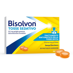 bisolvon tosse sedativo 20 pastiglie gommose