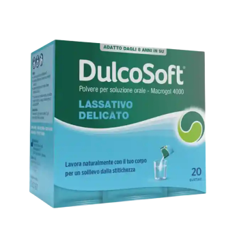 dulcosoft polvere 20 bustine - opella