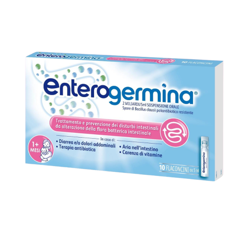 Enterogermina 2 Miliardi 10 Flaconcini Orali 5ml