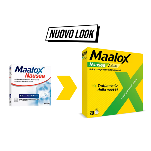 Maalox Nausea 20 Compresse Effervescenti