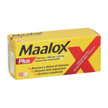 maalox plus 50 compresse masticabili