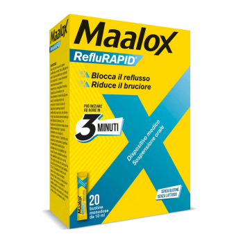 maalox reflurapid 20 bustine