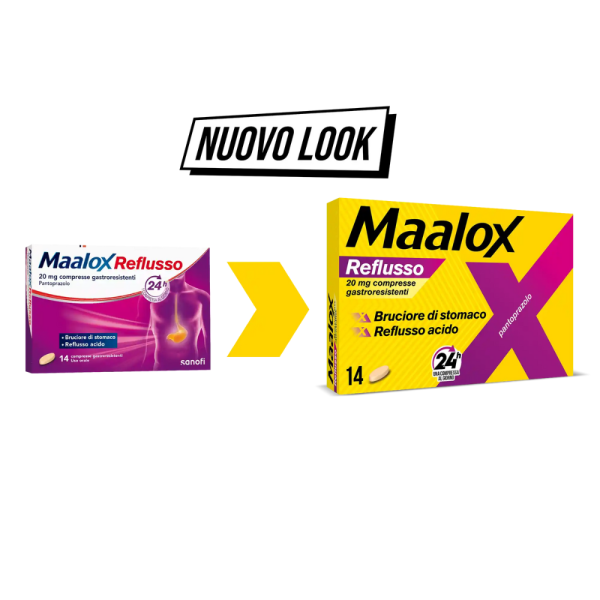 Maalox Reflusso 14 Compresse 20 mg