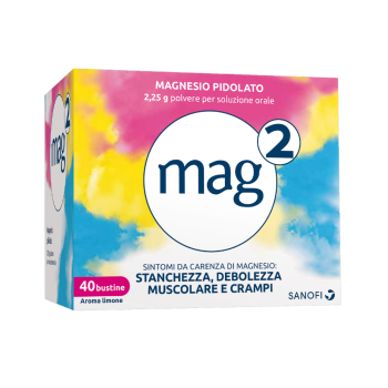 mag 2 granulato 40 bustine 2,25g