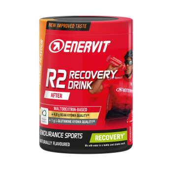 enervit sport r2 recovery drink gusto arancia 400g