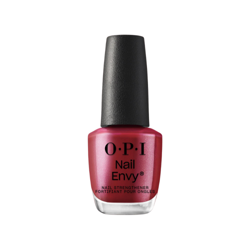 Opi Tinted Nail Envy Tough Luv Strengthener - Rinforzante Per Unghie Rosso Scuro