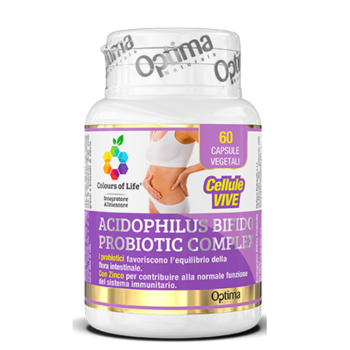 optima colours of life - acidophilus bifido complex 60 capsule vegetali