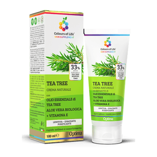 Optima Colours Of Life - Crema Tea Tree Oil 33% 100ml