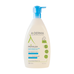 aderma primalba gel detergente 2 in 1 corpo e capelli neonato 500ml