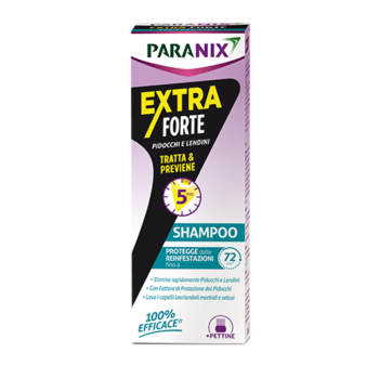 paranix shampoo extra forte per pidocchi e lendini regolamento mdr 200ml