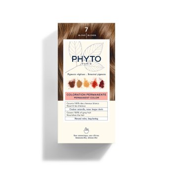 phyto phytocolor kit colorazione permanente capelli n.7 biondo