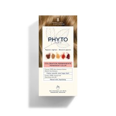 phyto phytocolor kit colorazione permanente capelli n.8 biondo chiaro