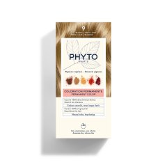 phyto phytocolor kit colorazione permanente capelli n.9 biondo chiarissimo