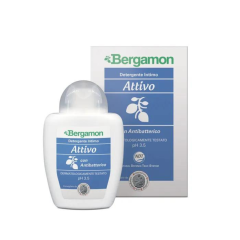 bergamon detergente intimo attivo ph 3,5 con antibatterico 200ml