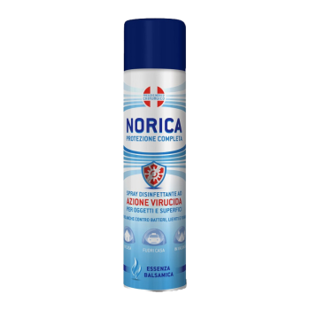 norica protezione completa essenza balsamica - spray disinfettante oggetti e superfici 75ml