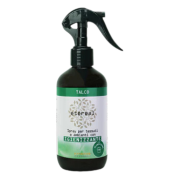etereal talco | spray profumato tessuti e ambiente igienizzante | 250 ml