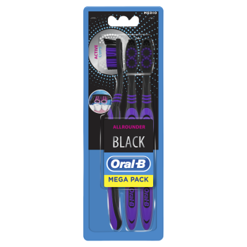 oral-b spazzolino robin hood nero 3 pezzi
