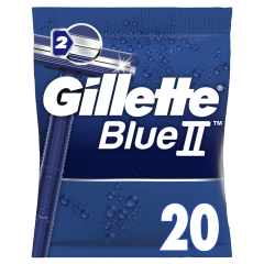 gillette blue ii usa & geta sandard 20 pezzi