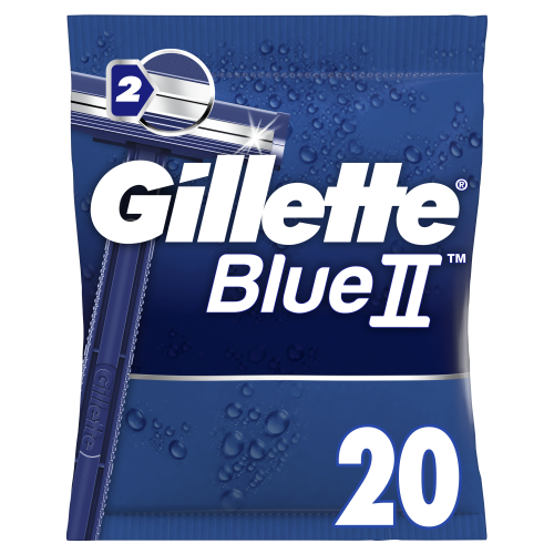 Gillette Blue II Usa & Geta Sandard 20 Pezzi