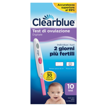 clearblue test di ovulazione digitale 10 test stick
