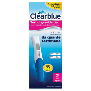 clearblue digital test gravidanza con indicatore settimane 2 test