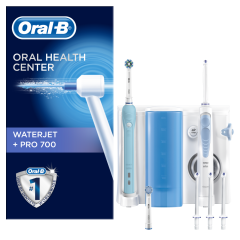 ORAL-B Center Water OC16 - Spazzolino Elettrico Pro 700 + Idropulsore Waterjet